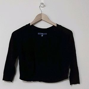 Apt. 9 Black Shrug Cardigan